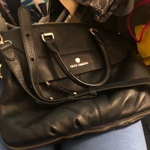 Vince Camuto soft leather crossbody/handle bag